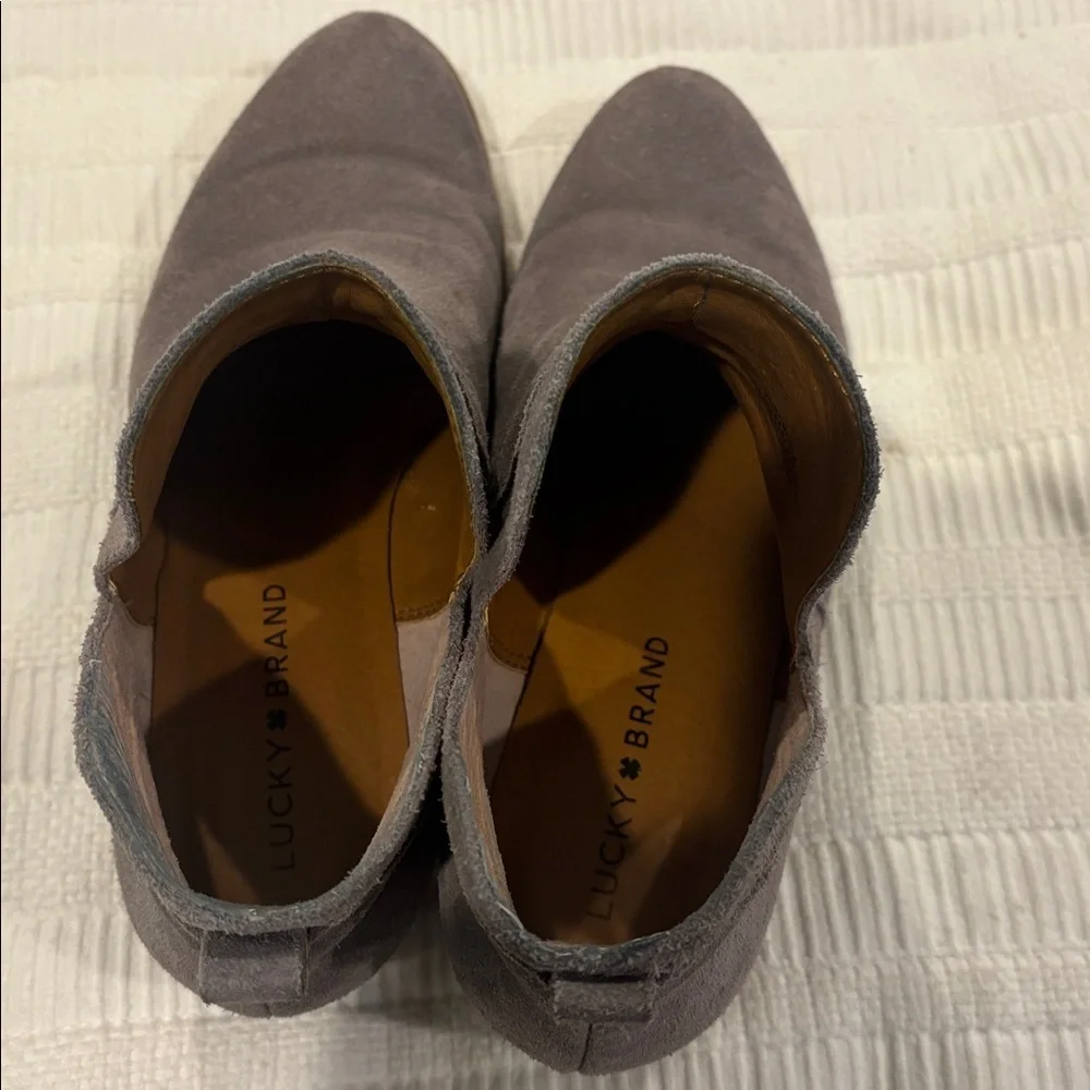 Lucky Brand Womens Ankle Boots 7.5